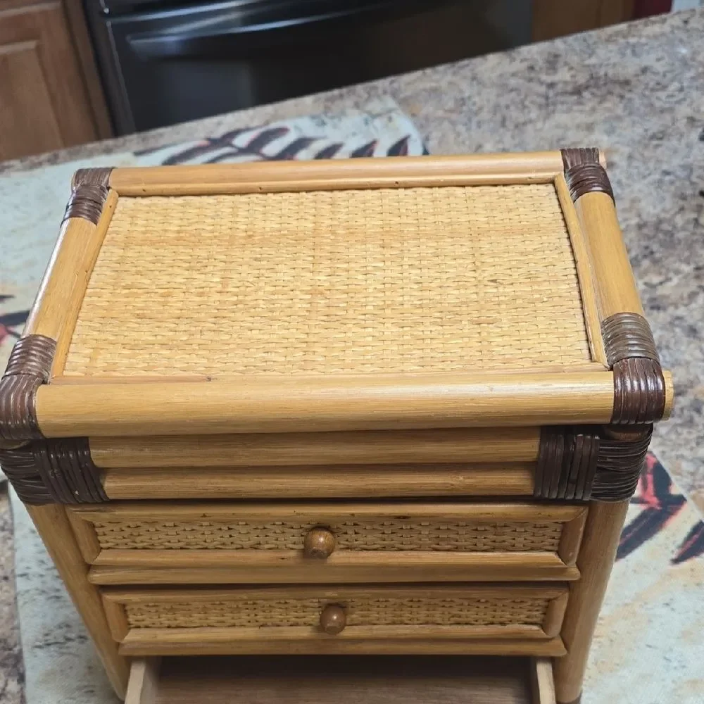 Bamboo vintage woven